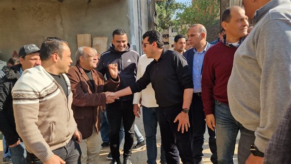 وزير الرياضة يتفقد أعمال التطوير بمركز شباب الشرابية تمهيدًا لافتتاحه الفترة المقبلة 1 الدكتور أشرف صبحي