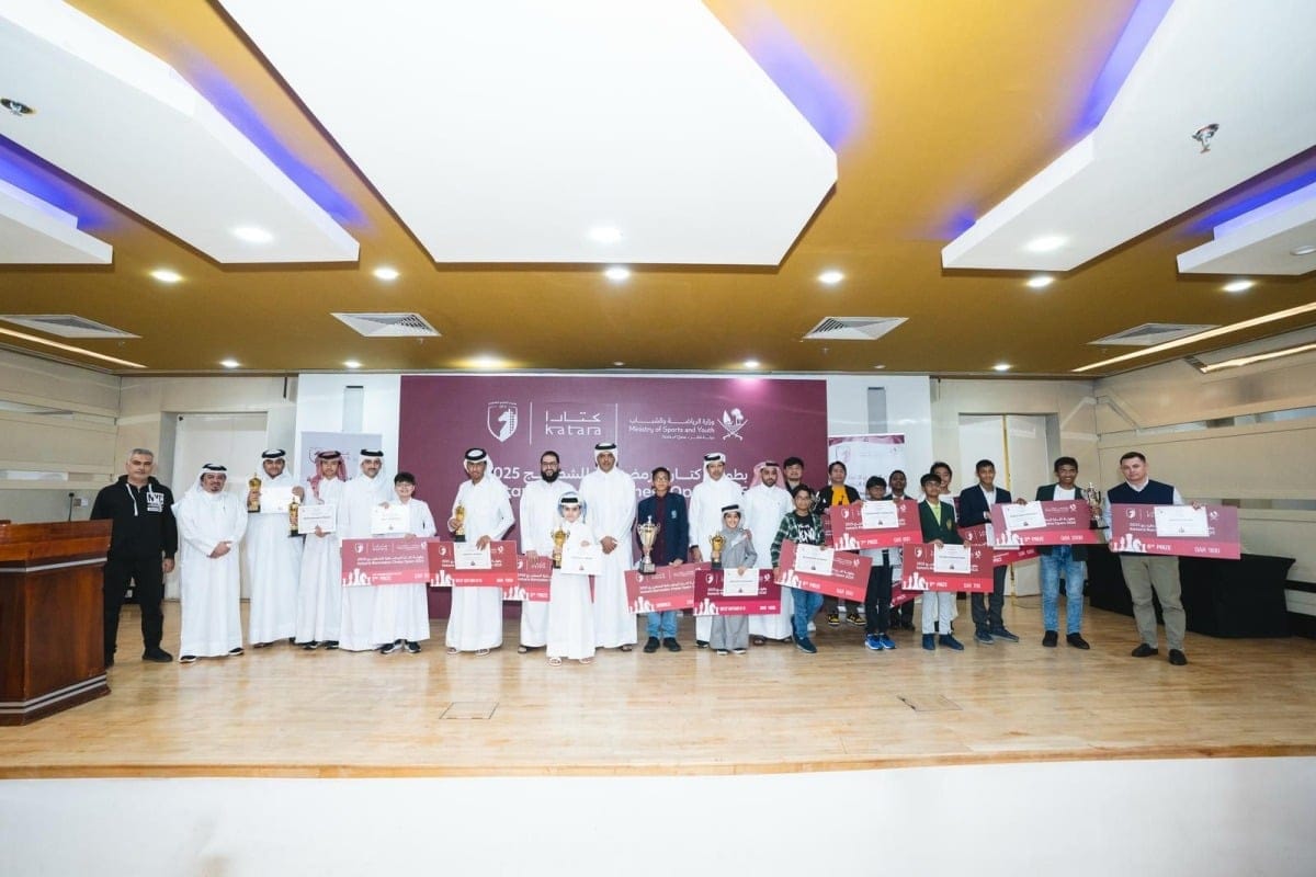 إسدال الستار على منافسات بطولة كتارا الدولية المفتوحة للشطرنج الكلاسيكي ‫  إسدال الستار على منافسات بطولة كتارا الدولية المفتوحة للشطرنج الكلاسيكي