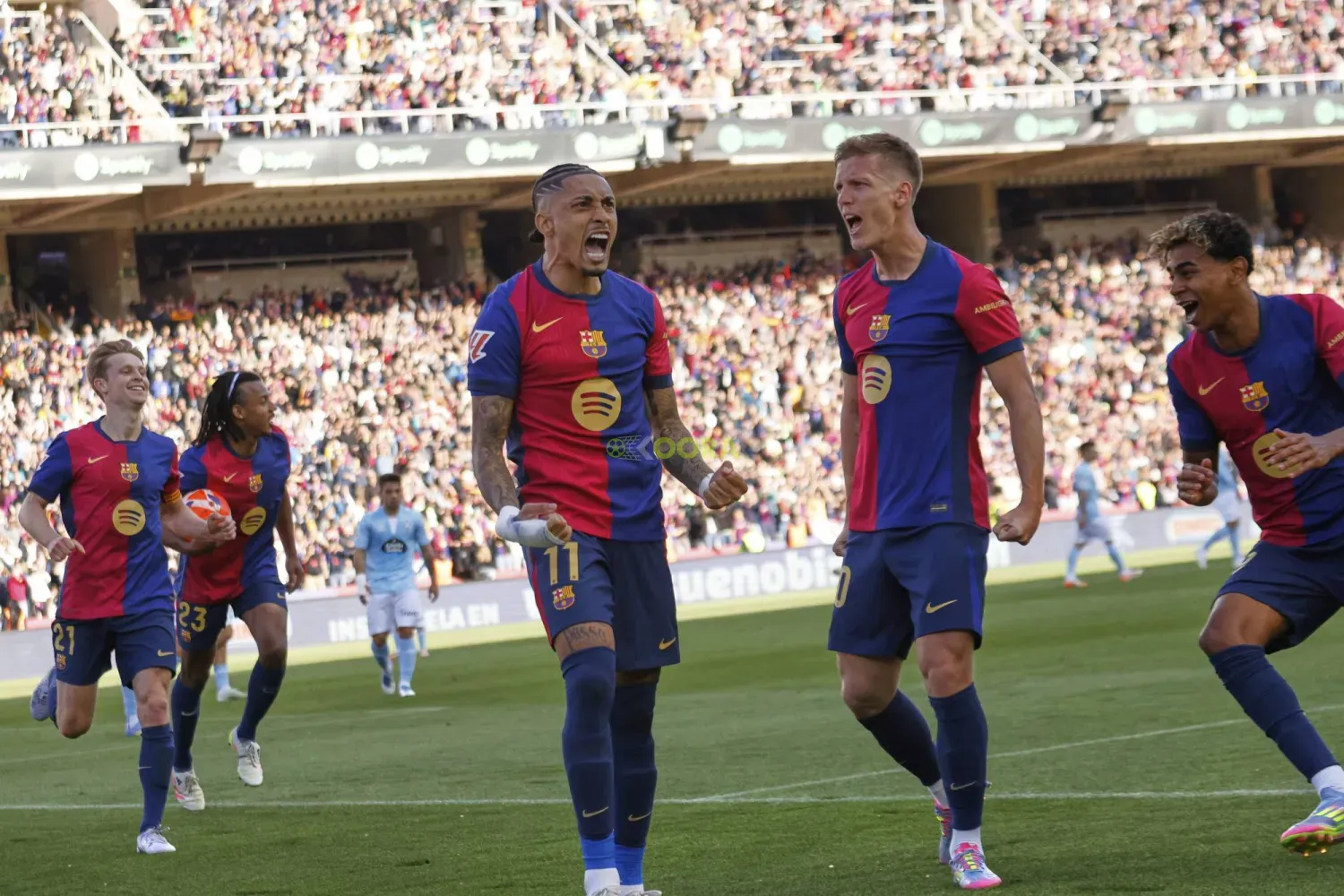برشلونة يتخطى عقبة مايوركا ويواصل ابتعاده بصدارة الدوري الإسباني 1 برشلونة