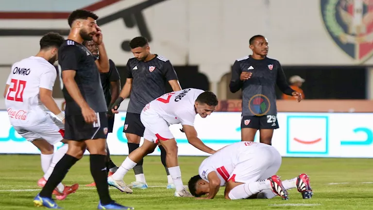 الرابطة تقرر إيقاف لاعب الزمالك مع فرض غرامة مالية 1 الرابطة تقرر إيقاف لاعب الزمالك مع فرض غرامة مالية