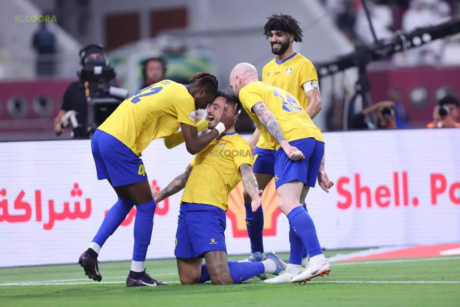 الغرافة يتوج بكأس أمير قطر على حساب الريان 1 الغرافة