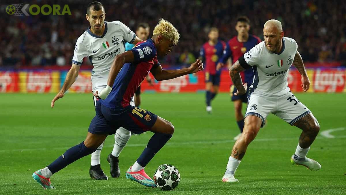 تاريخ مواجهات إنتر ميلان وبرشلونة قبل مواجهة إياب نصف نهائي دوري أبطال أوروبا 2025 1 تاريخ مواجهات إنتر ميلان وبرشلونة قبل مواجهة إياب نصف نهائي دوري أبطال أوروبا 2025