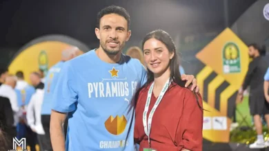 "ظهور يوريسيتش".. 3 صور لاحتفال جدو مع زوجته بالفوز بدوري أبطال أفريقي
