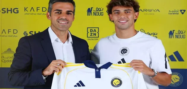 النصر السعودي يعلن رسميًا التعاقد مع جواو فيليكس 1 النصر السعودي يعلن رسميًا التعاقد مع جواو فيليكس