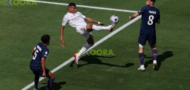 شاهد - باريس سان جيرمان يضرب ريال مدريد بثنائية بأقل من نصف ساعة