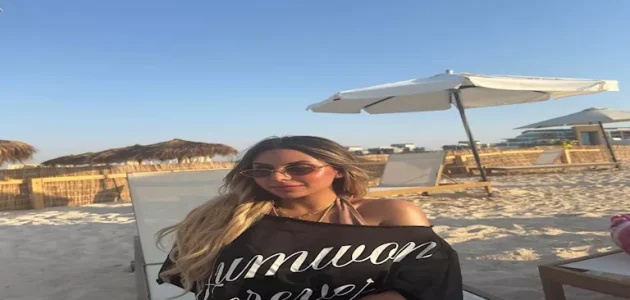 5 صور لزوجة عمرو السولية في المصيف 1 5 صور لزوجة عمرو السولية في المصيف