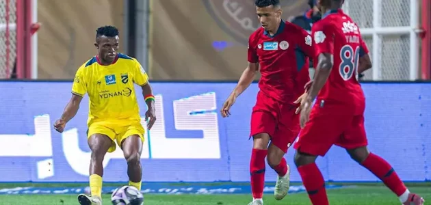 التعادل الإيجابي يحسم نتيجة مباراة ضمك والحزم في افتتاح الدوري السعودي 1 التعادل الإيجابي يحسم نتيجة مباراة ضمك والحزم في افتتاح الدوري السعودي