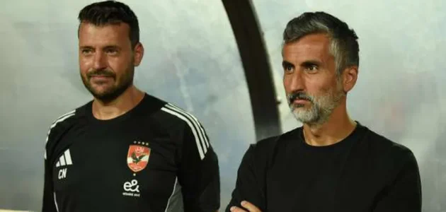 ثنائي جديد يقود دفاع الأهلي أمام غزل المحلة.. وطريقان أمام ريبيرو 1 جديد يقود دفاع الأهلي أمام غزل المحلة وطريقان أمام ثنائي جديد يقود دفاع الأهلي أمام غزل المحلة.. وطريقان أمام ريبيرو