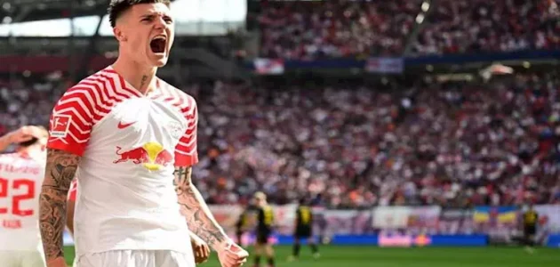 مانشستر يونايتد يقترب من ضم لاعب لايبزج الألماني