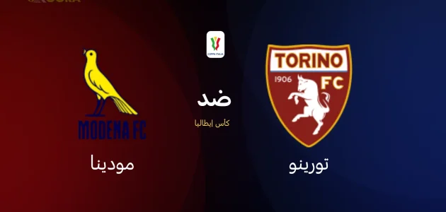 موعد مباراة تورينو ضد مودينا
