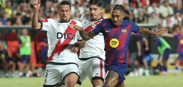 بالصور.. برشلونة يسقط في فخ رايو فاليكانو | كووورة 1 kooora logo