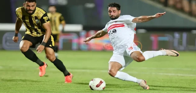 إصابة عدي الدباغ مهاجم الزمالك