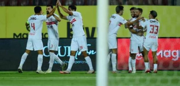 يتقدم بهدف عدي الدباغ على المصري في الشوط الأول الزمالك يتقدم بهدف عدي الدباغ على المصري في الشوط الأول
