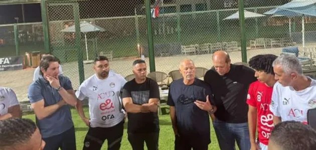 بحضور أبو ريدة.. منتخب الشباب يختتم استعداداته بالقاهرة قبل السفر لتشيلي 1 أبو ريدة منتخب الشباب يختتم استعداداته بالقاهرة قبل السفر بحضور أبو ريدة.. منتخب الشباب يختتم استعداداته بالقاهرة قبل السفر لتشيلي