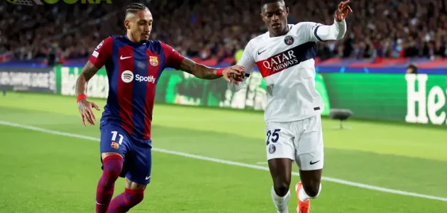 برشلونة وباريس في نهائي مبكر بدوري أبطال أوروبا