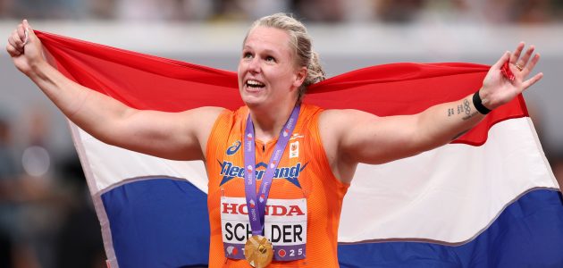 سخيلدر تسرق ذهبية رمي الكرة الحديد من جاكسون في اللحظة الأخيرة! | كووورة 1 سخيلدر تسرق ذهبية رمي الكرة الحديد من جاكسون في اللحظة الأخيرة! | كووورة