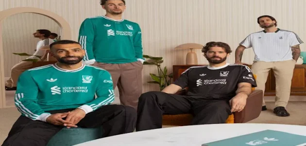 محمد صلاح يرتدي القميص الثالث لليفربول 1 محمد صلاح يرتدي القميص الثالث لليفربول