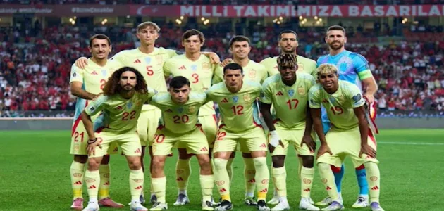منتخب إسبانيا يضرب منتخب تركيا بسداسية في تصفيات كأس العالم 1 منتخب إسبانيا يضرب منتخب تركيا بسداسية في تصفيات كأس العالم
