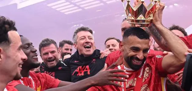 «موسم لا يُنسى من الملك».. ليفربول يدعم محمد صلاح بعد خسارة الكرة الذهبية 1 «موسم لا يُنسى من الملك».. ليفربول يدعم محمد صلاح بعد خسارة الكرة الذهبية