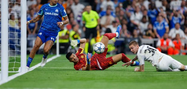 نجم المباراة.. رولي يخنق ريال مدريد وينقذ هيبة مارسيليا | كووورة 1 نجم المباراة.. رولي يخنق ريال مدريد وينقذ هيبة مارسيليا | كووورة