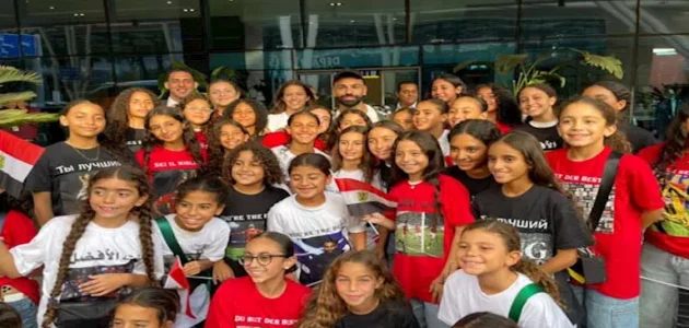 5 صور من وصول محمد صلاح للقاهرة استعدادا للانضمام لمعسكر المنتخب