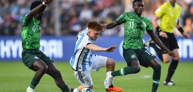 الأرجنتين ضد نيجيريا في كأس العالم للشباب تحت 20 سنة