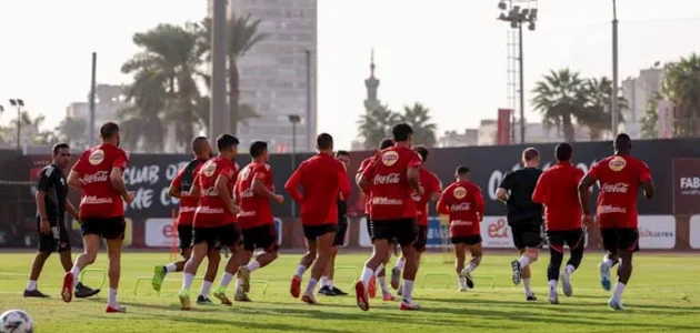 الأهلي يواصل استعداداته لمواجهة فريق إيجل نوار بدوري أبطال أفريقيا