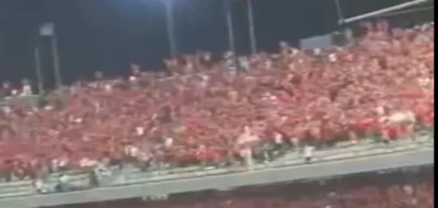 رد فعل جماهير الزمالك بعد تسجيل هدف التعادل أمام البنك الأهلي (فيديو)