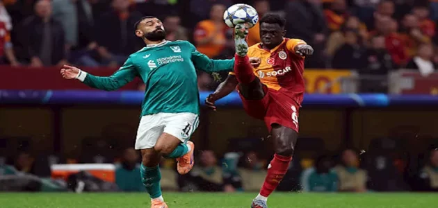 ماذا قدم محمد صلاح في هزيمة ليفربول من جالطة سراي؟