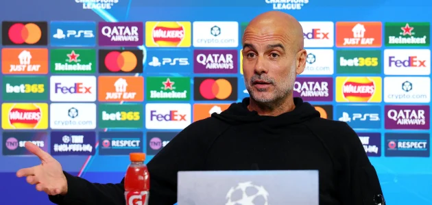 غوارديولا عن مباراته المئة في دوري الأبطال كمدرب لسيتي: "أدرك أني أتقدم في العمر" 1 غوارديولا عن مباراته المئة في دوري الأبطال كمدرب لسيتي: “أدرك أني أتقدم في العمر”