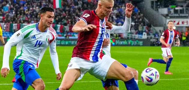 موعد مباراة إيطاليا والنرويج في التصفيات المؤهلة لكأس العالم 2026 أوروبا.. والقنوات الناقلة | كووورة 1 موعد مباراة إيطاليا والنرويج في التصفيات المؤهلة لكأس العالم 2026 أوروبا.. والقنوات الناقلة | كووورة