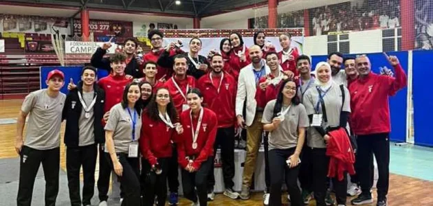 ارتفاع حصيلة بعثة مصر بدورة الألعاب الأفريقية للشباب إلى 65 ميدالية