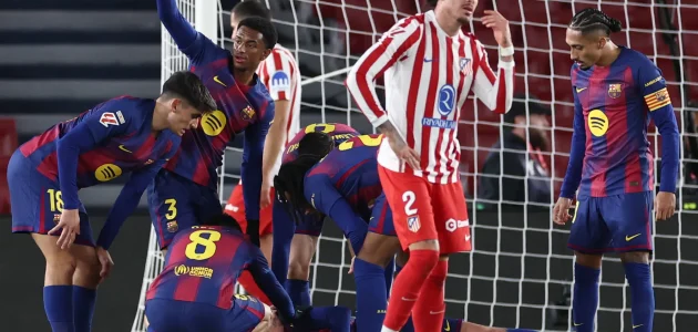 الإصابة تهدد نجم برشلونة بالغياب عن ديربي كتالونيا | كووورة