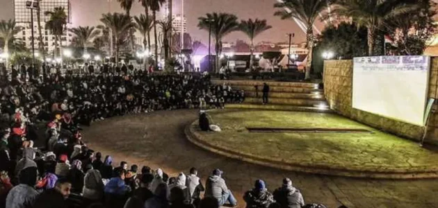 التنمية الشبابية بالجزيرة يعرض كاس الأمم الافريقية على شاشة عرض عملاقة