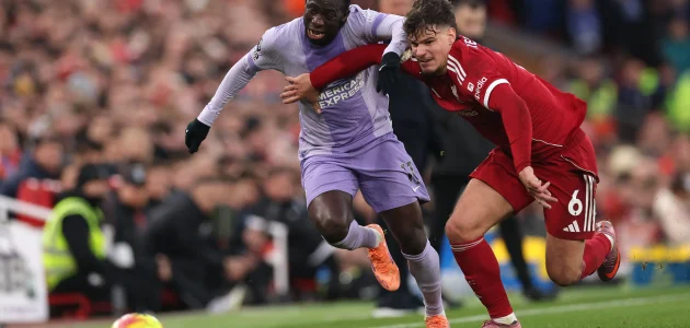 موعد مباراة توتنهام وليفربول في الدوري الإنجليزي الممتاز 2025-2026 .. والقنوات الناقلة | كووورة 1 موعد مباراة توتنهام وليفربول في الدوري الإنجليزي الممتاز 2025-2026 .. والقنوات الناقلة | كووورة